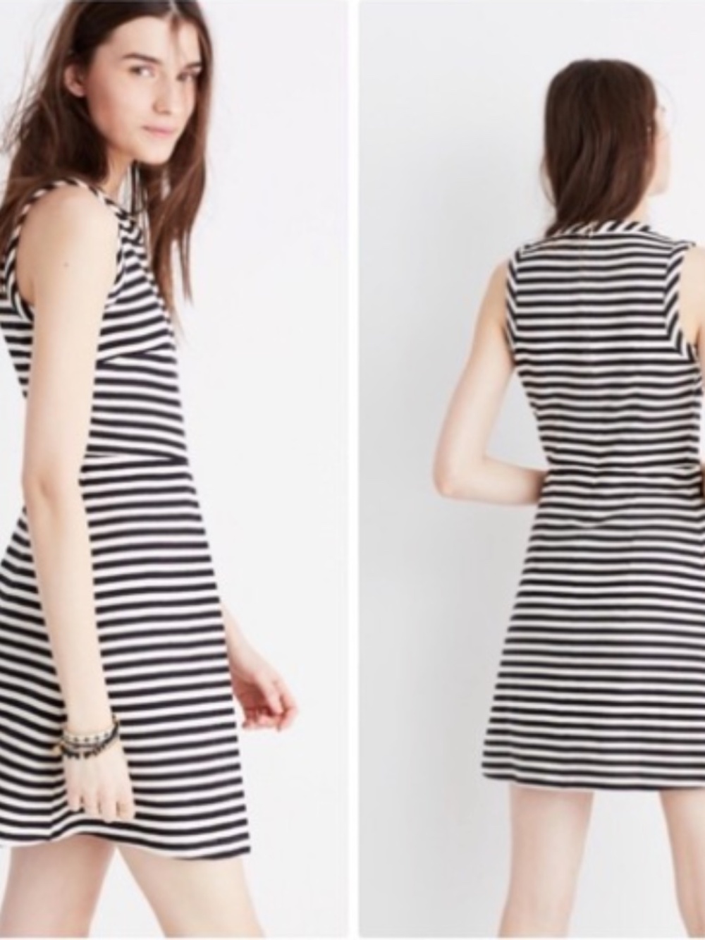Madewell Striped Afternoon Dress | #